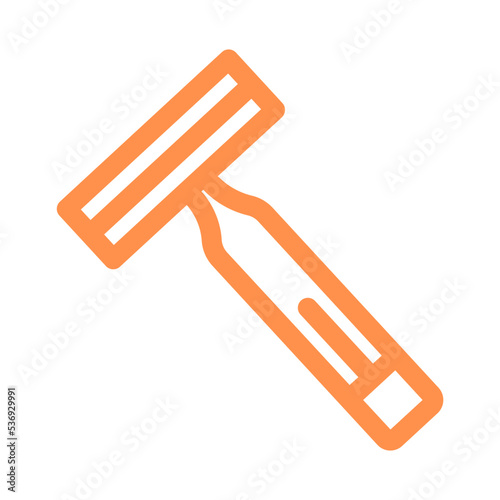 razor shaver trimmer beard outline icon