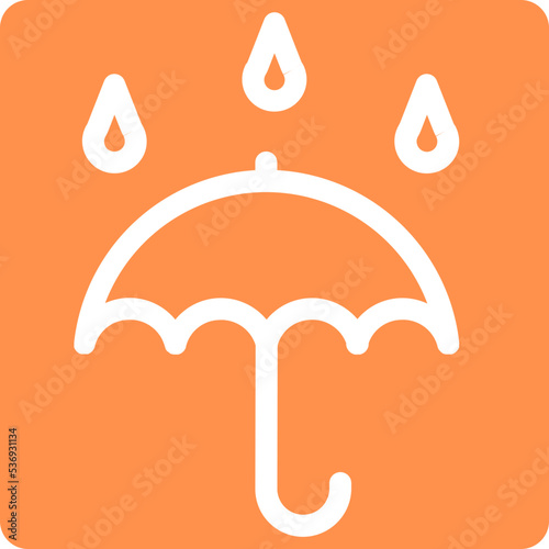 umbrella protection icon