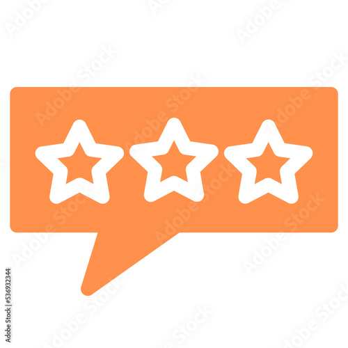 rating stars feedback review testimonial icon