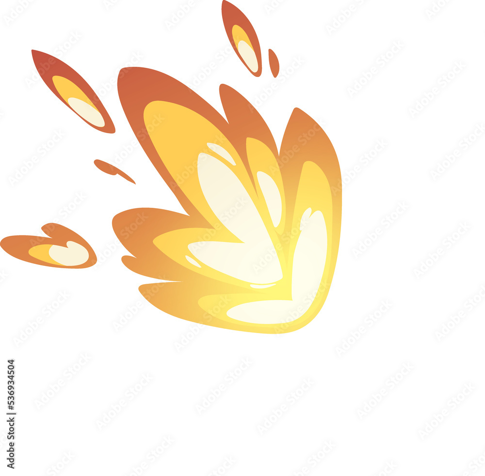 Fototapeta premium Explosion bomb