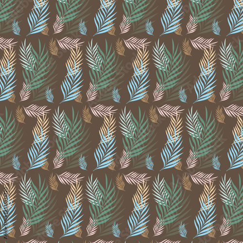 021 Leaf design pattern can be used for pattern, clothes, wallapapper design needs