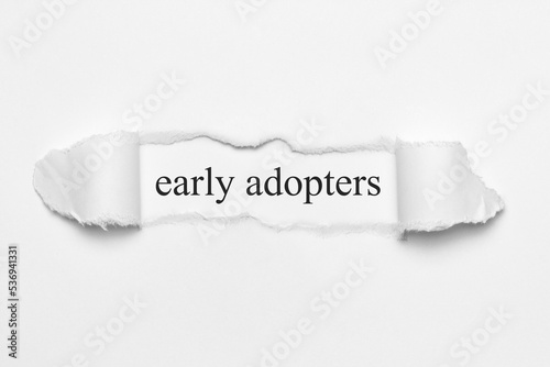 early adopters	
