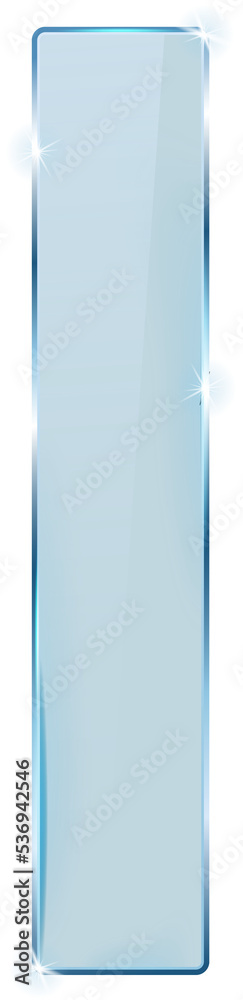 Glass transparent element Glass transparent element