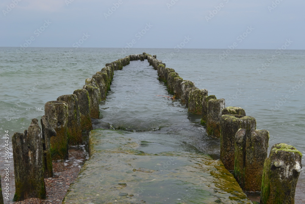 pier on the beach