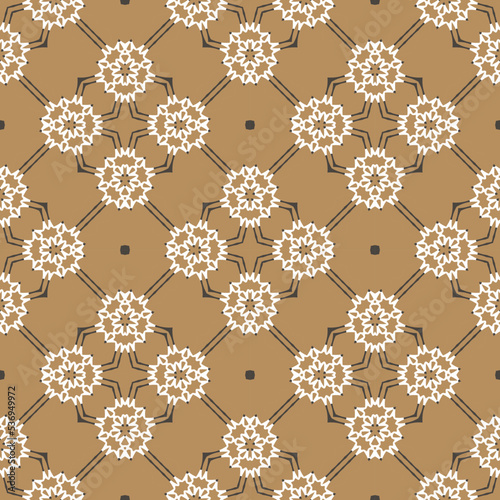 Abstract geometric pattern. A seamless background, vintage texture.	