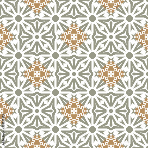 Abstract geometric pattern. A seamless background, vintage texture.	