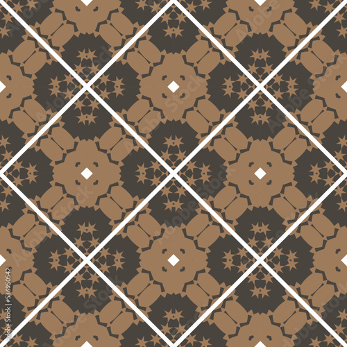 Abstract geometric pattern. A seamless background, vintage texture.	