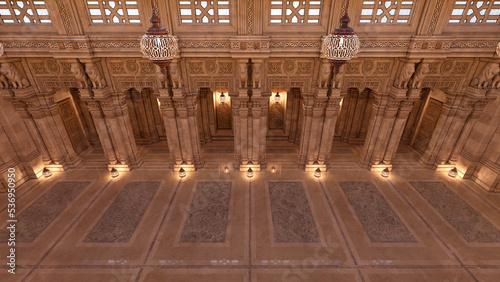 3D Rendering Percian Palace