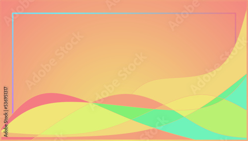 abstract background with waves