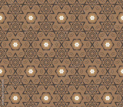 Abstract geometric pattern. A seamless background, vintage texture.	