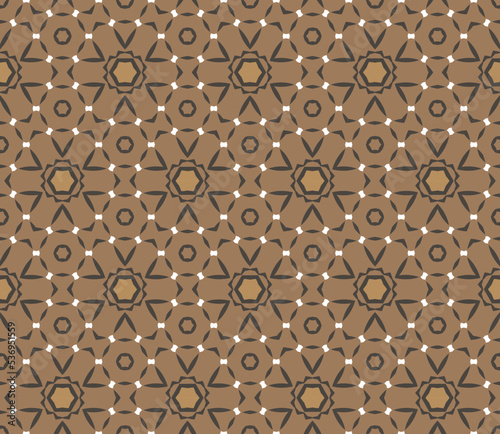 Abstract geometric pattern. A seamless background, vintage texture.	