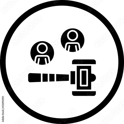 Public Auction Icon Style