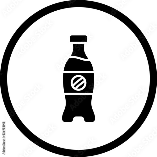 Cola Bottle Icon Style