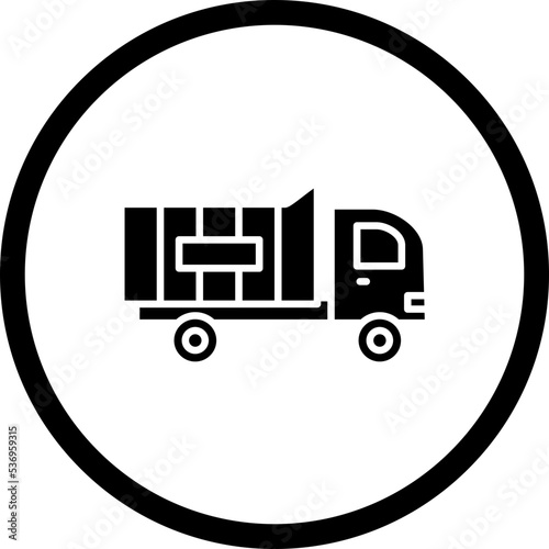 Dump Truck Icon Style