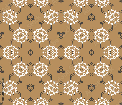 Abstract geometric pattern. A seamless background, vintage texture.	