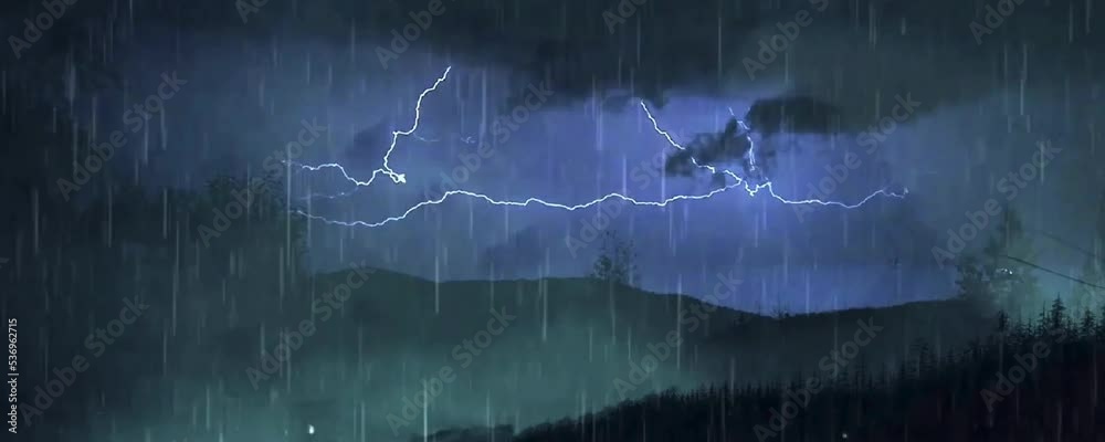 Rain, Landscapes , Nature Video Very Cool