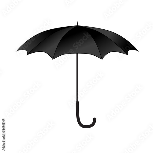 Icon umbrella vector isolated