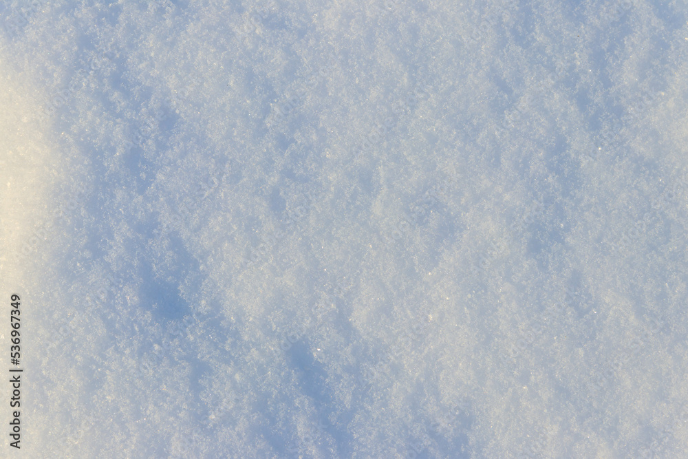 Texture of the white snow. Winter background Texture of the white snow. Winter background