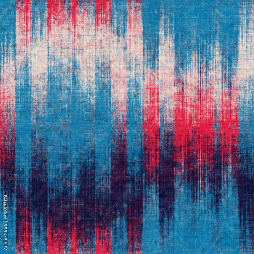 Multi Watercolor-Dyed Effect Brushed Textured Striped Pattern Multi Watercolor-Dyed Effect Brushed Textured Striped Pattern