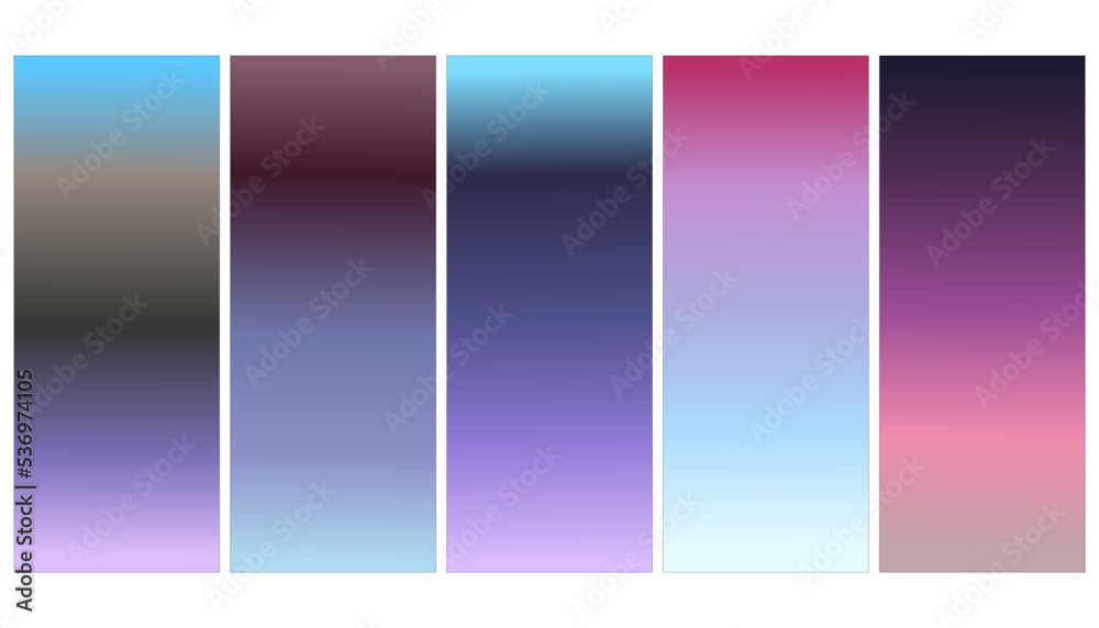 Purple gradient background. Bright simple empty abstract blurred violet background. Lilac background