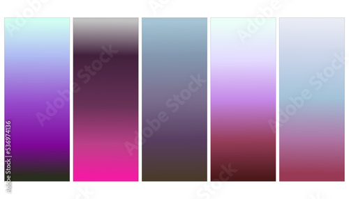 Purple gradient background. Bright simple empty abstract blurred violet background. Lilac background © robitu