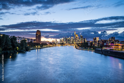 Sonnenuntergang in Frankfurt am Main