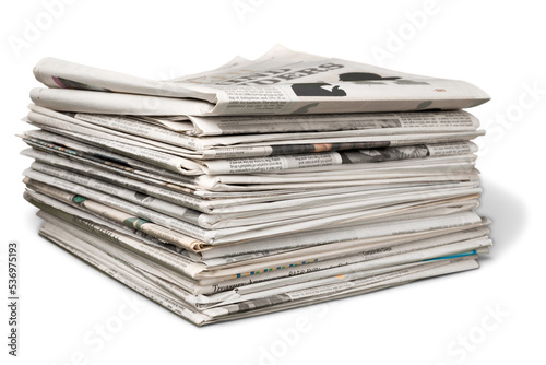 Stack of Newspapers