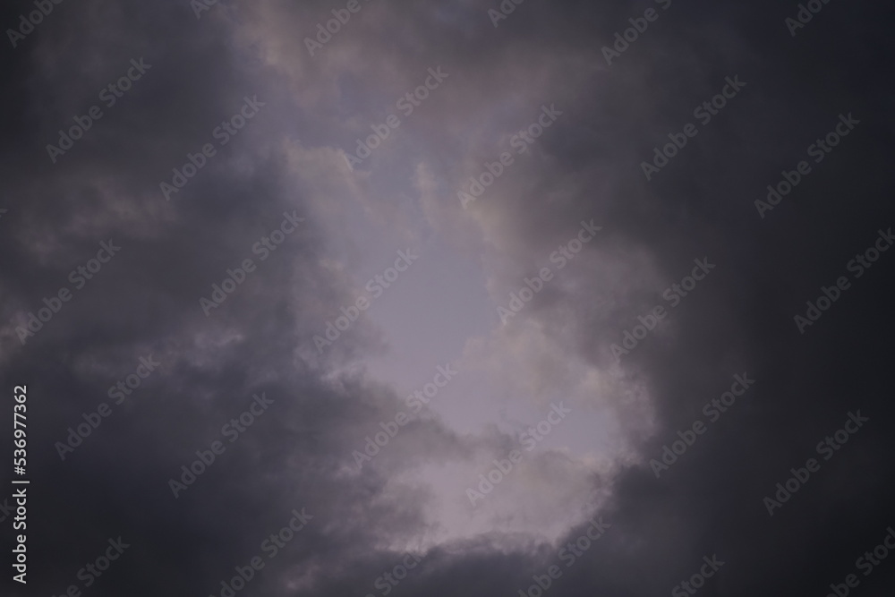 Wolken Strukturen am abendlichen Himmel Wolken Strukturen am abendlichen Himmel