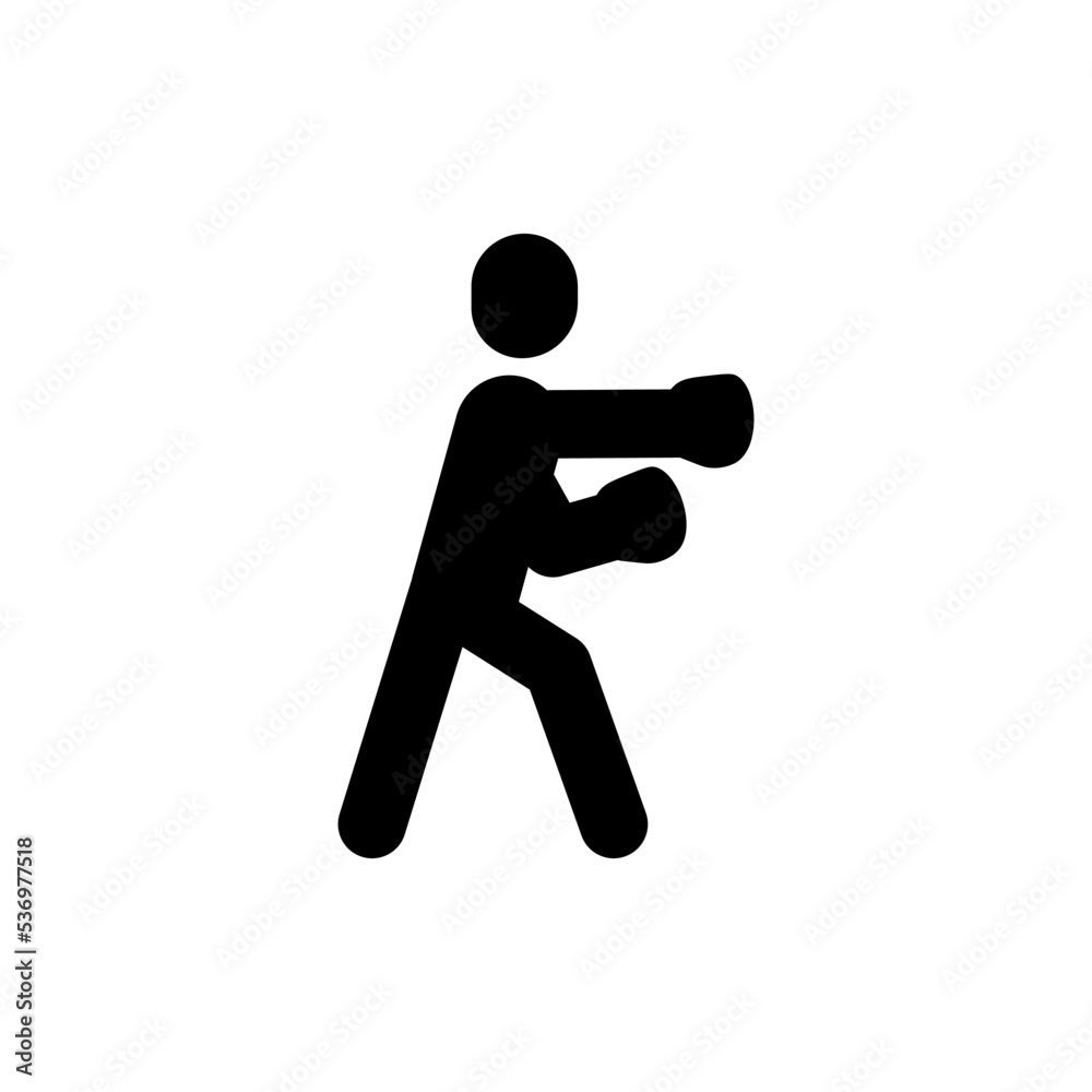 Boxing icon design template vector illustration Boxing icon design template vector illustration