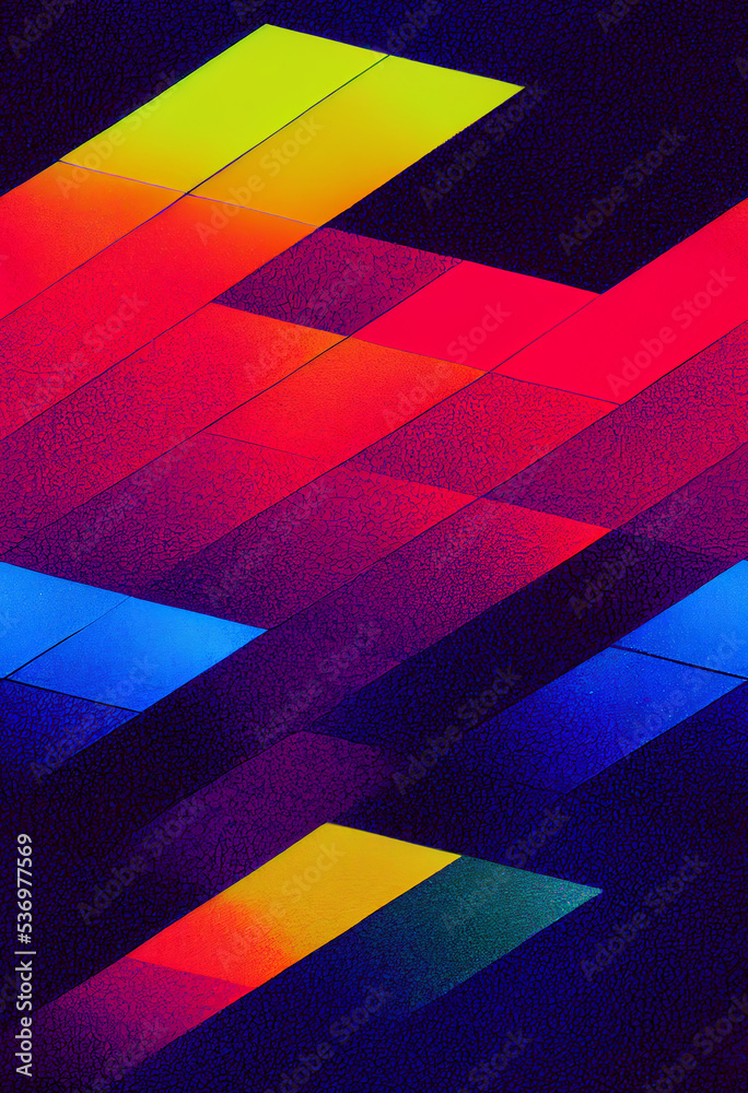 Fototapeta premium Repeating tile of squares
