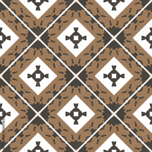 Abstract geometric pattern. A seamless background, vintage texture.	