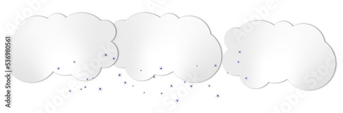 chmury dekoracja pogoda padać opad śnieg zima lato wiosna animacja illustracja 