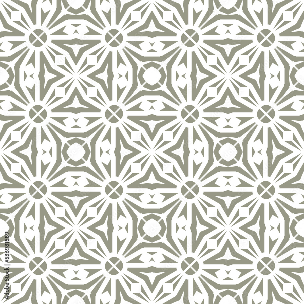 Fototapeta premium Abstract geometric pattern. A seamless background, vintage texture. 