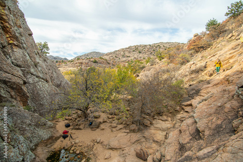 Wichita Mountains Wildlife Refuge in Oklahoma photo