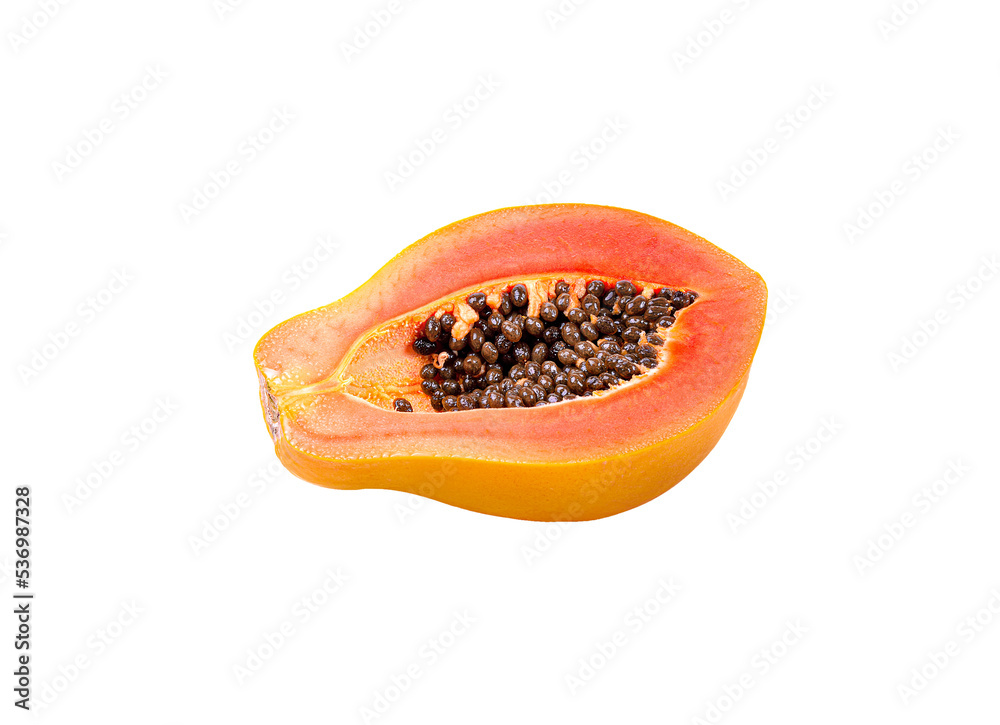papaya isolated on transparent png papaya isolated on transparent png