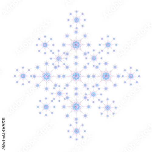 snowflake freehand drawing