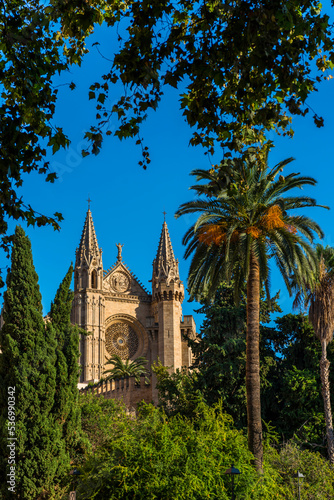 Die Kathedrale von Palma auf Mallorca, Spanien