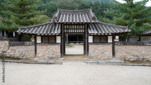 Korean Joseon tile house