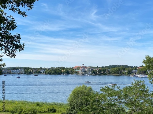 view of the river in the city