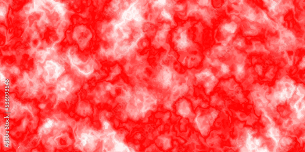 Abstract freeze motion of red powder exploding . red dust cloud on white background.