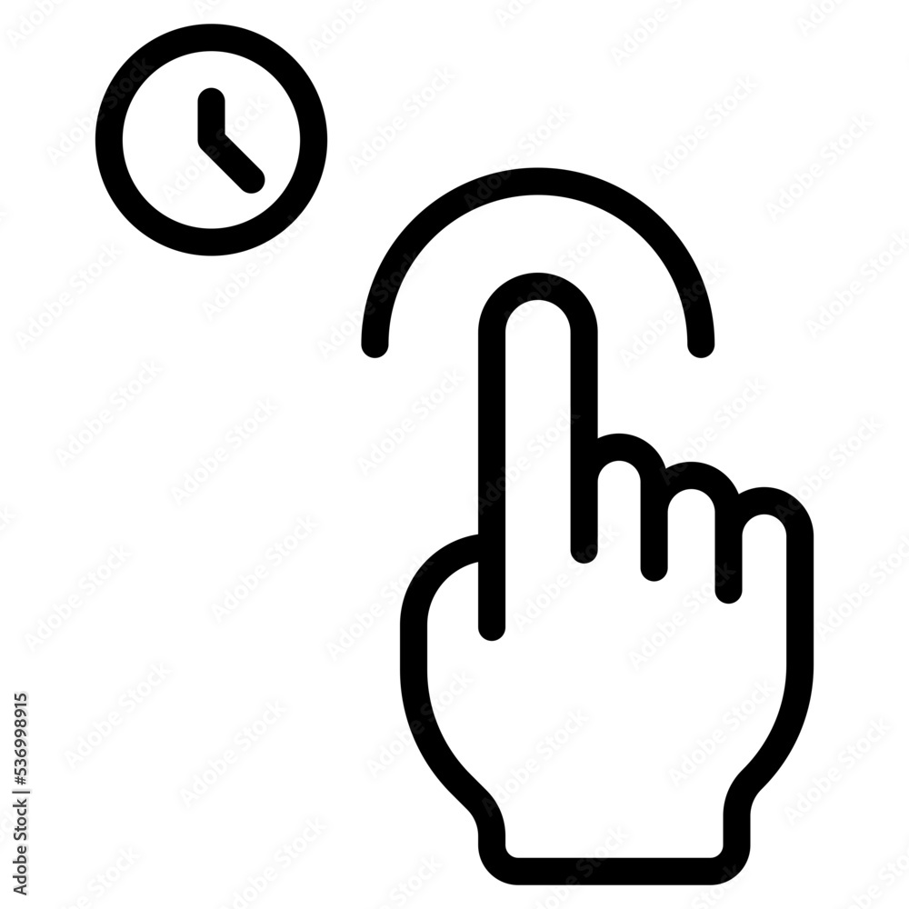1x hold and touch icon 1x hold and touch icon
