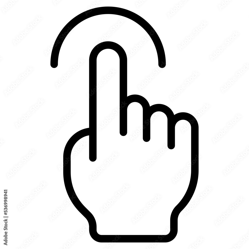 Obraz premium 1x tap icon