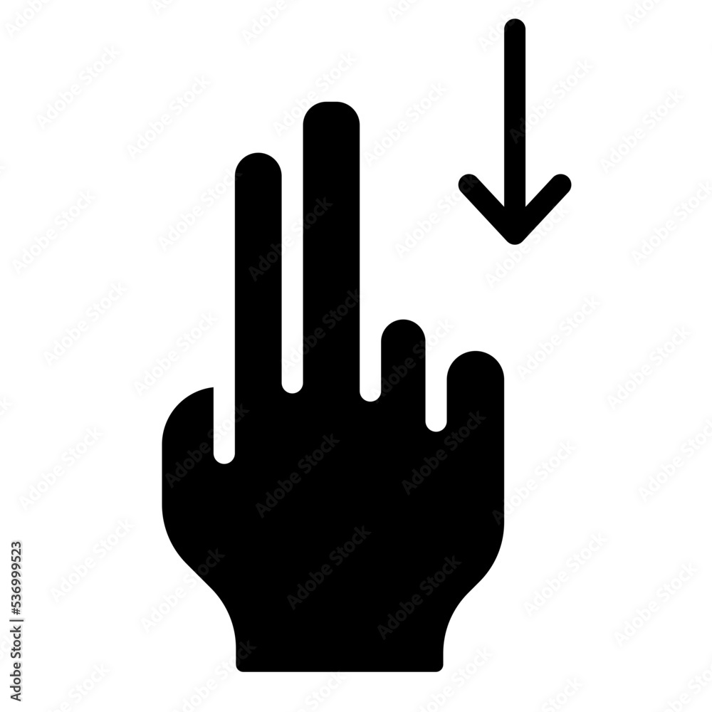 2x drag down icon 2x drag down icon
