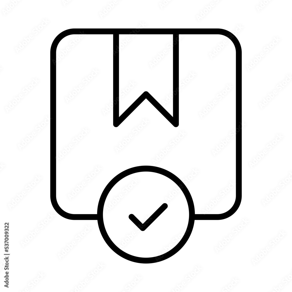 Delivered Package Icon Delivered Package Icon