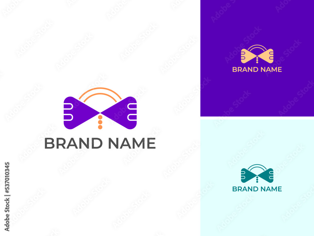 ILLUSTRATION TIE WITH SIGNAL LOGO ICON DESIGN VECTOR ILLUSTRATION TIE WITH SIGNAL LOGO ICON DESIGN VECTOR