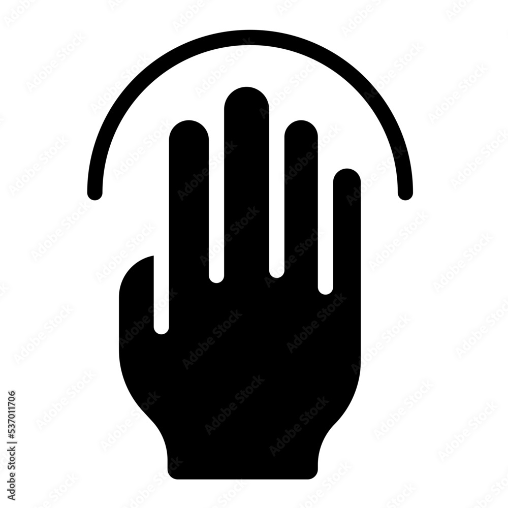 Obraz premium 4x tap icon