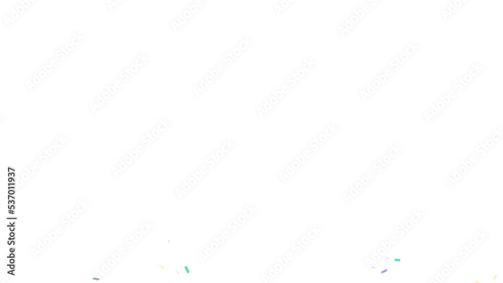 Confetti. With Alpha Matte Channel. Confetti. With Alpha Matte Channel.