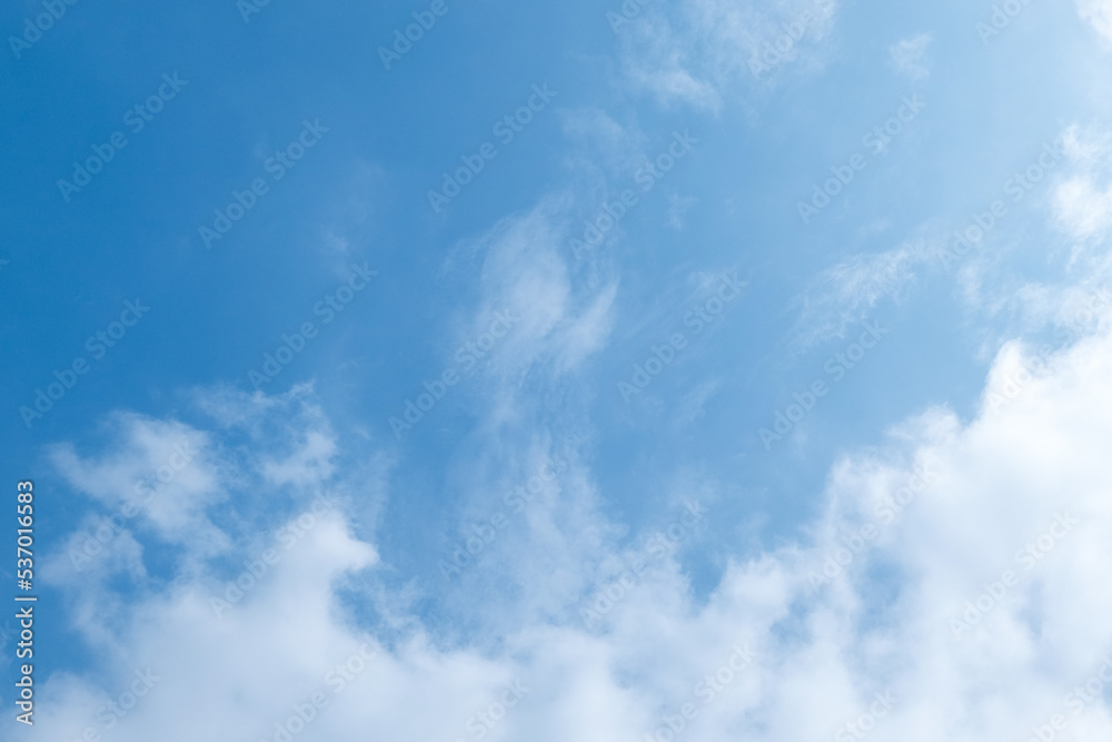 Blue sky background and white clouds soft focus Blue sky background and white clouds soft focus