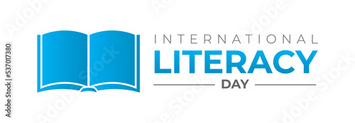 International Literacy Day Logo Icon Isolated
