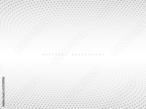 white abstract background with futuristic dots